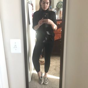 Knit Zara tapered sweat pants